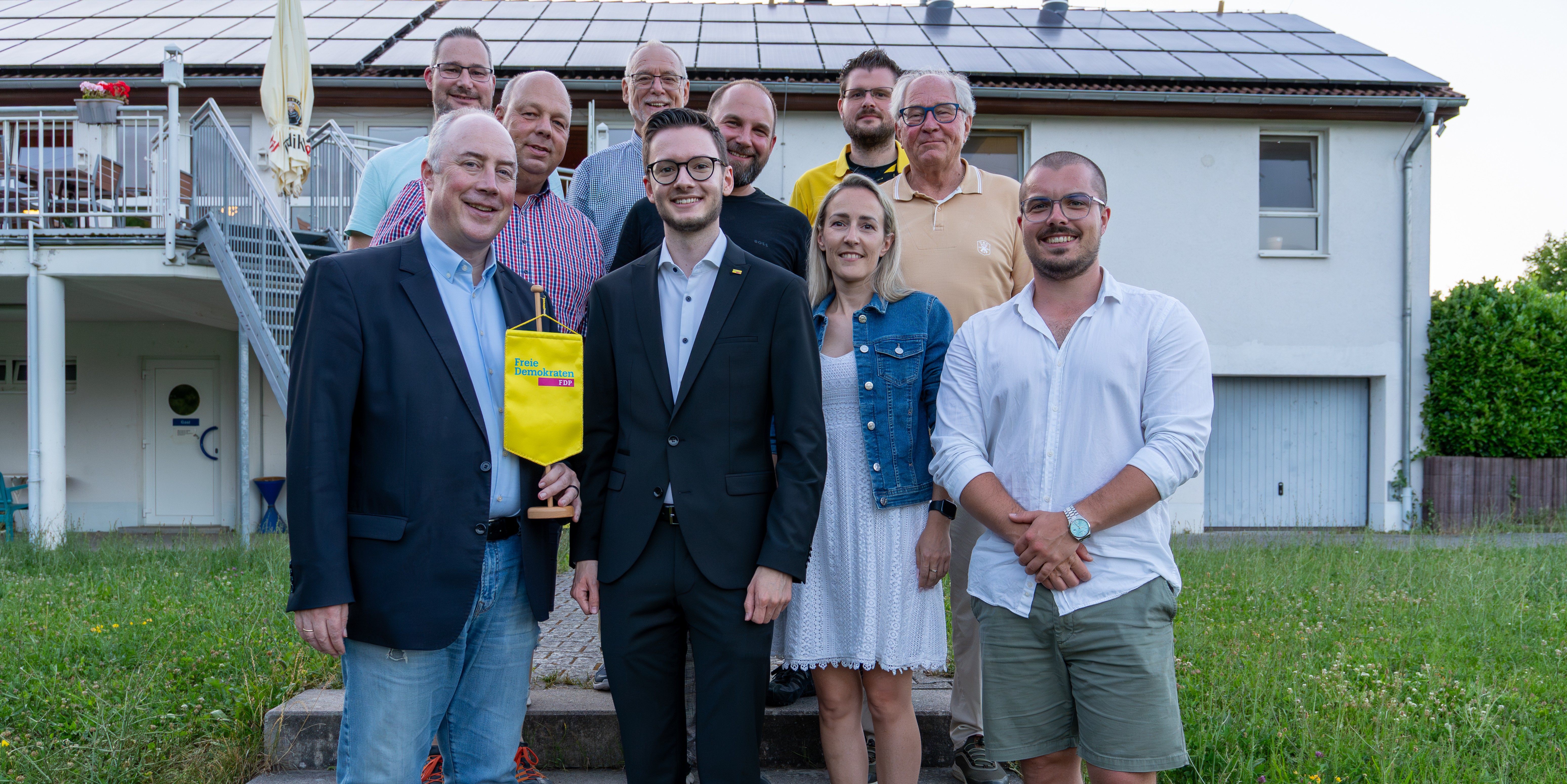 Vorstand FDP VG Nieder-Olm Felix Lenz Vorsitzender